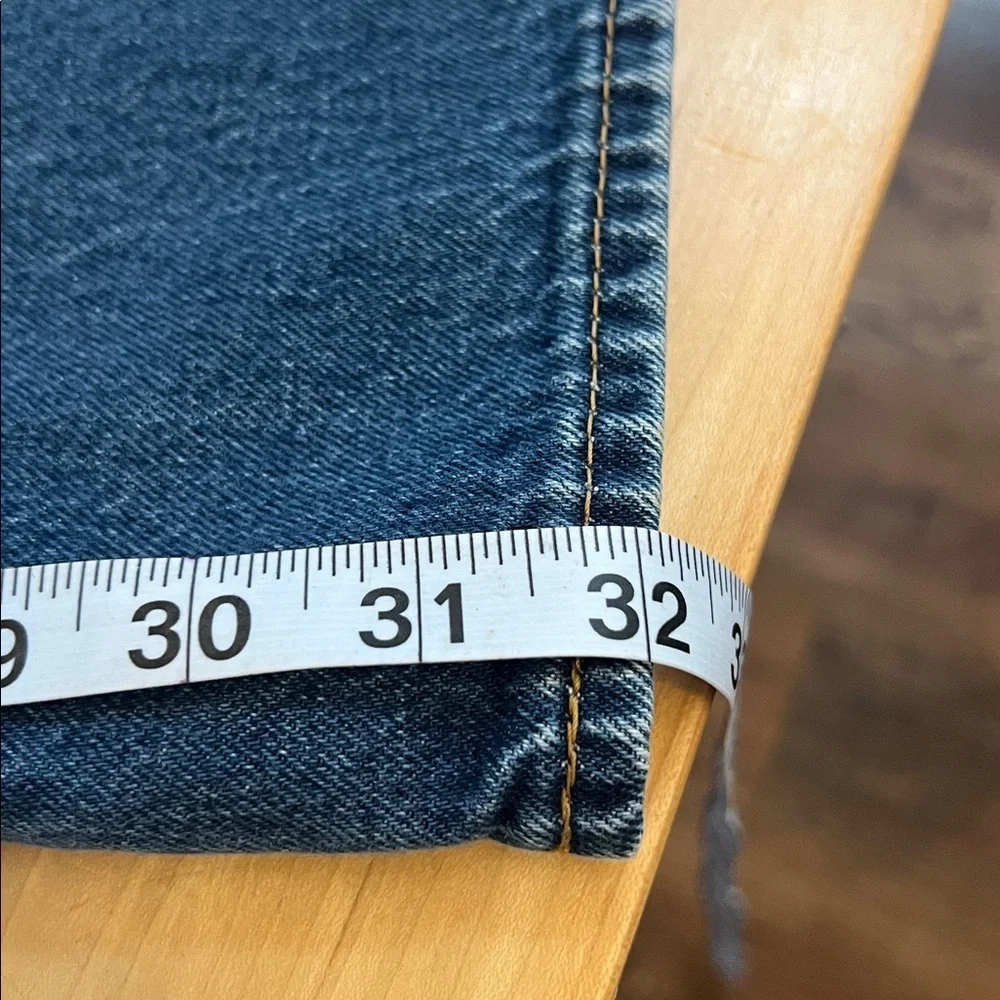 Levi's Men's Classic 501 Indigo Straight Jeans